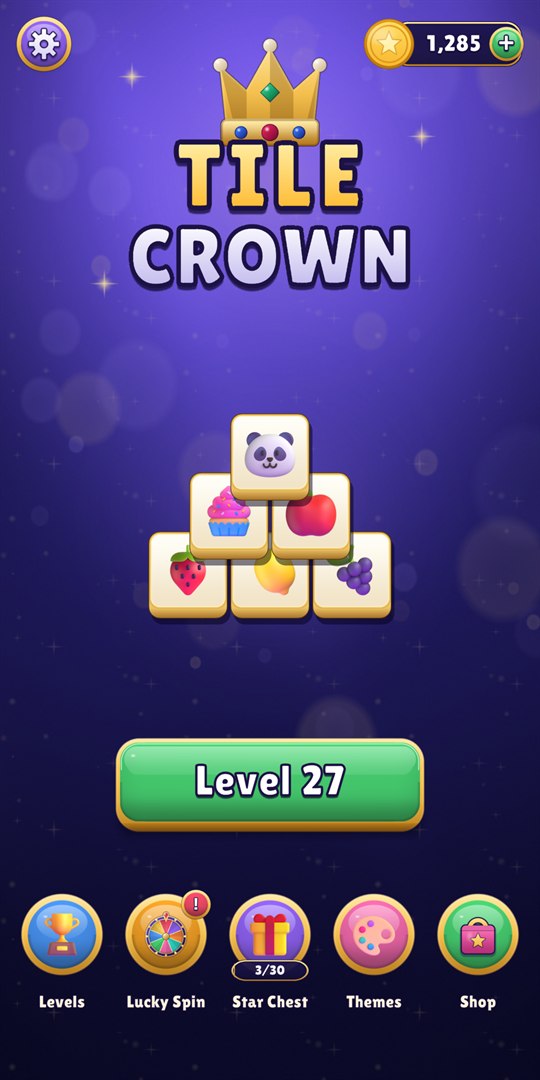 Home screen